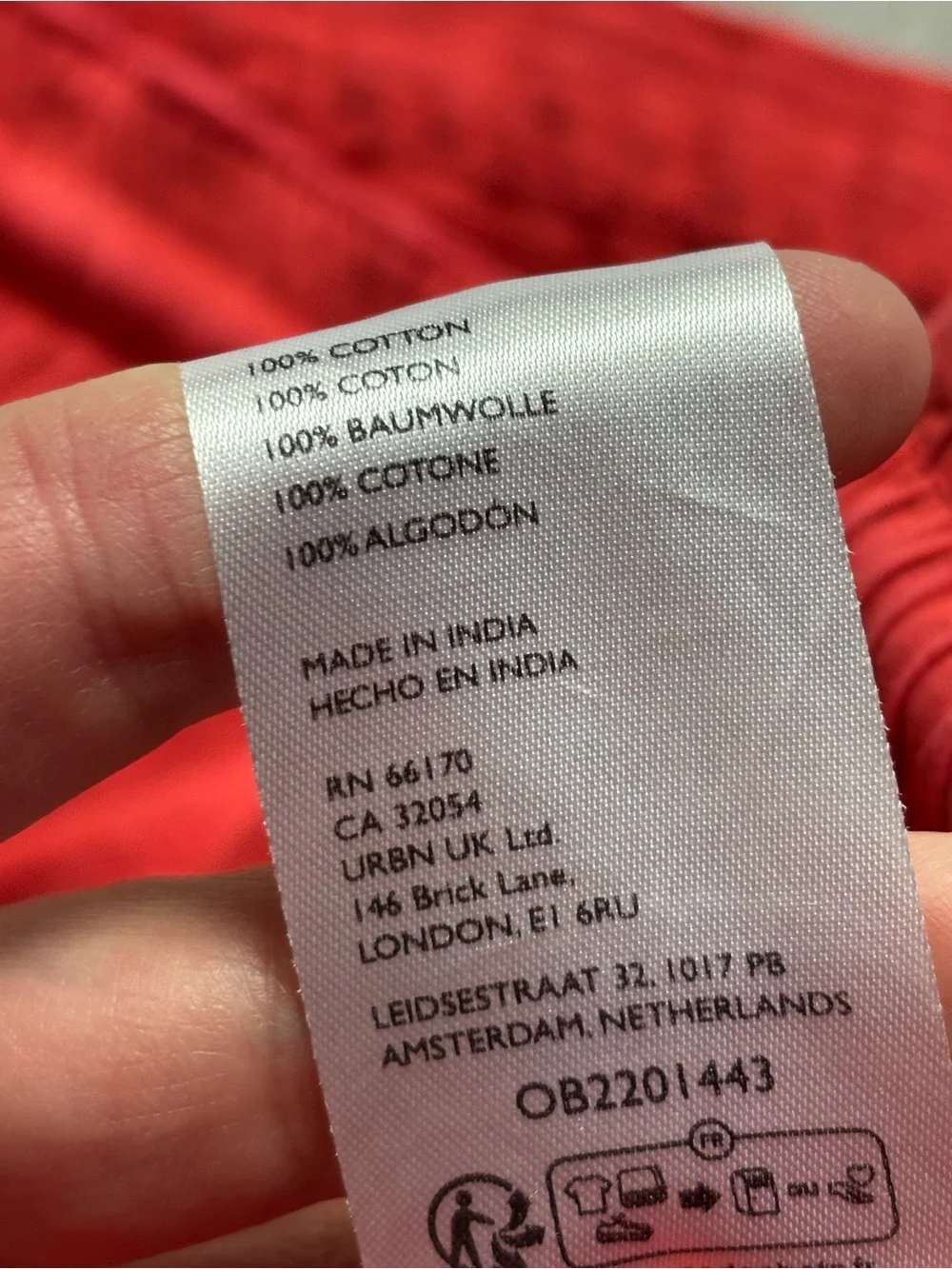 Free People Ashton Crop Pull-On Cargo Pants Red Clay Size Large